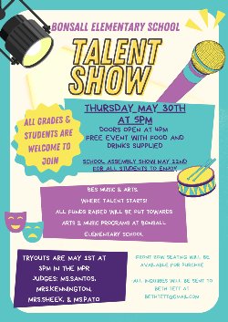 Talent Show Info
